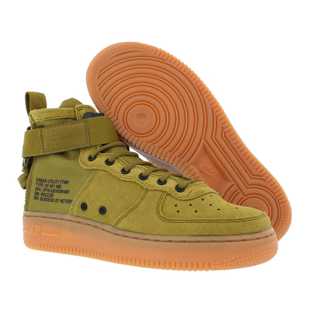 Air Force One Nike Verdes Botitas Zapatillas Nike Air Air Force