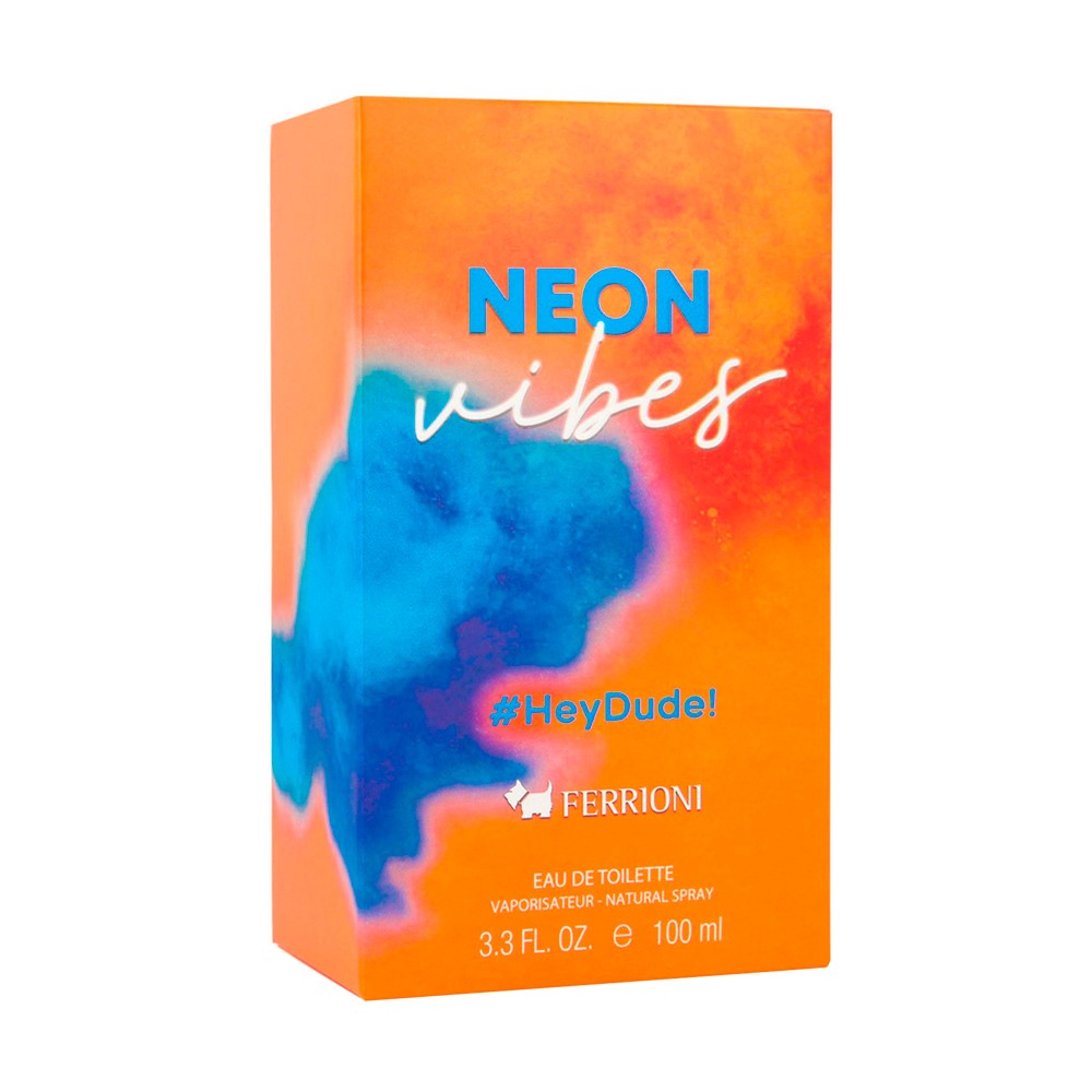 Perfume Ferrioni Neon Vibes agua de tocador 100ml Hombre