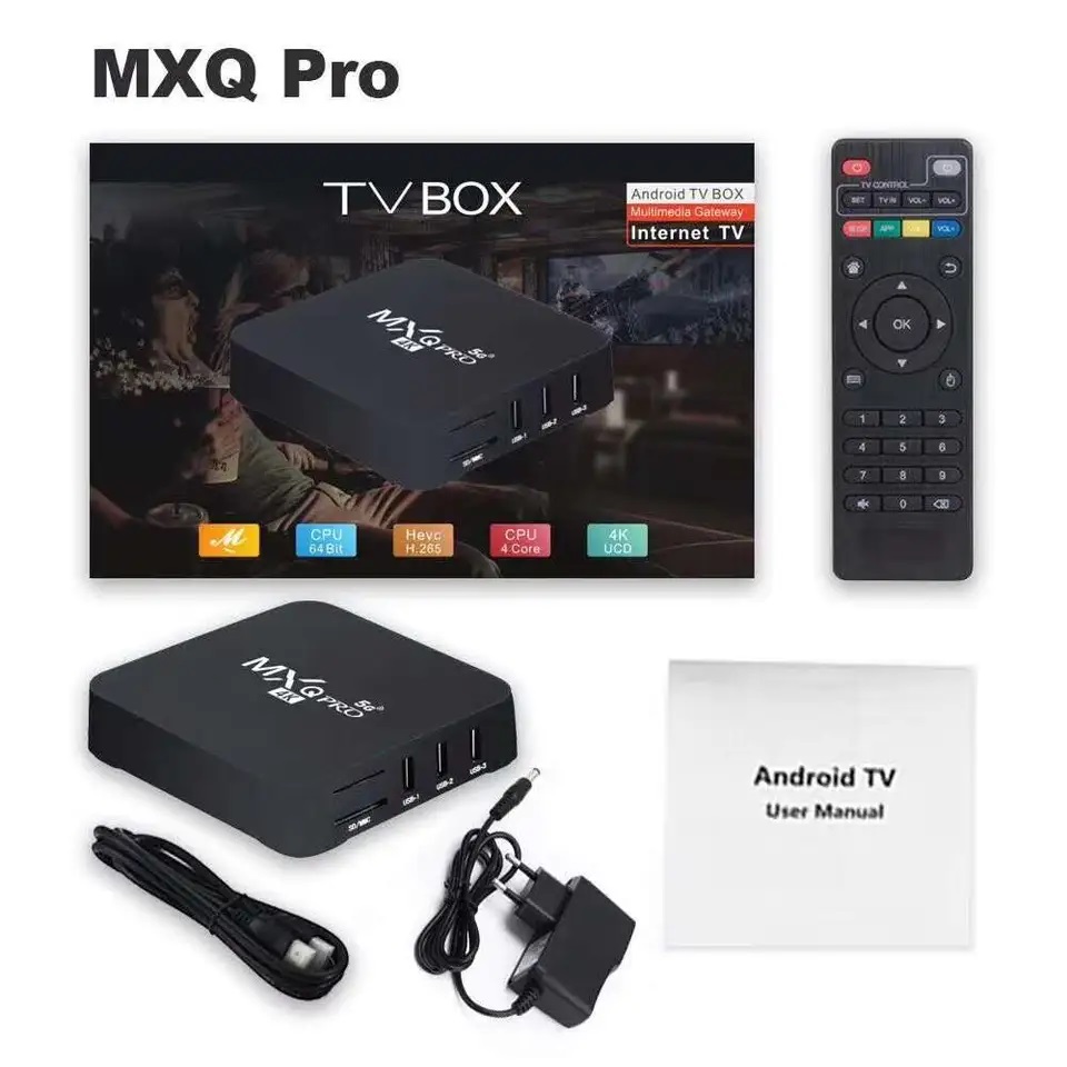 TV BOX 5G, 8Gb Convierte tu TV en SMART TV Wifi y Ethernet
