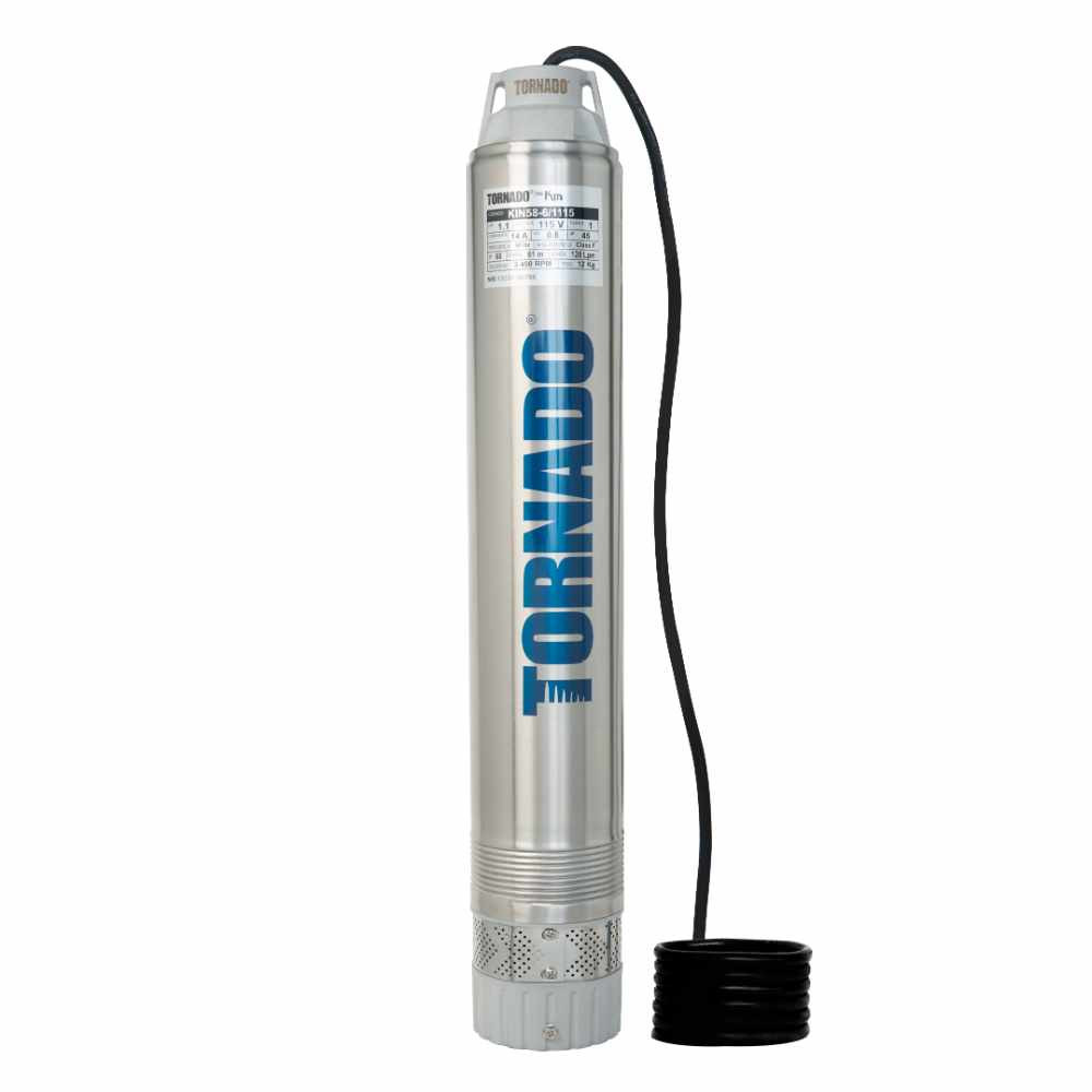Bomba Sumergible KIN58-6/1115 Tornado Serie Kin 1.1 HP 115 V