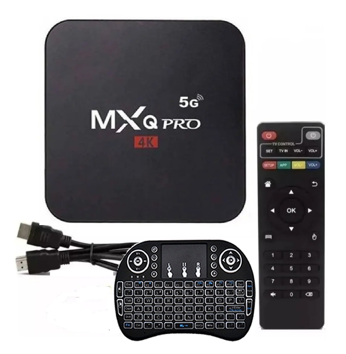TV BOX 5G, 8Gb Convierte tu TV en SMART TV Wifi y Ethernet 4K 