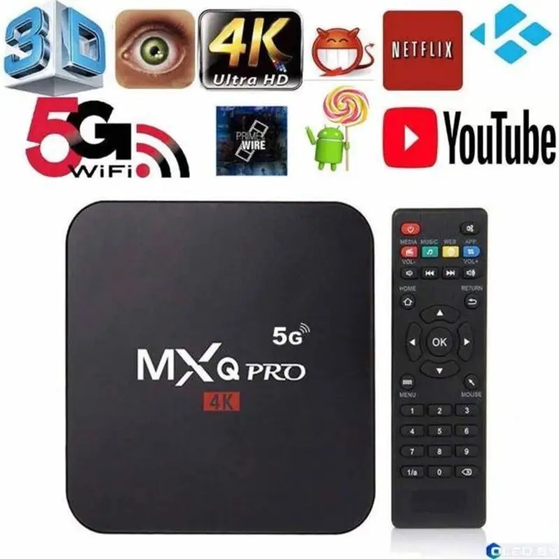TV BOX 5G, 8Gb Convierte tu TV en SMART TV Wifi y Ethernet 4K 