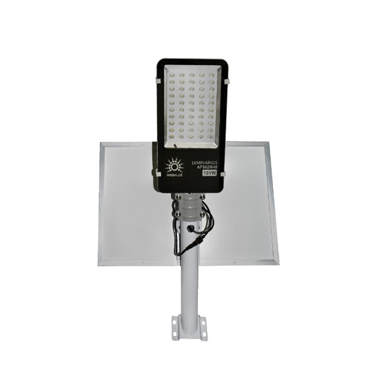 Lámpara Suburbana con Panel Solar Megaluz APS02W40