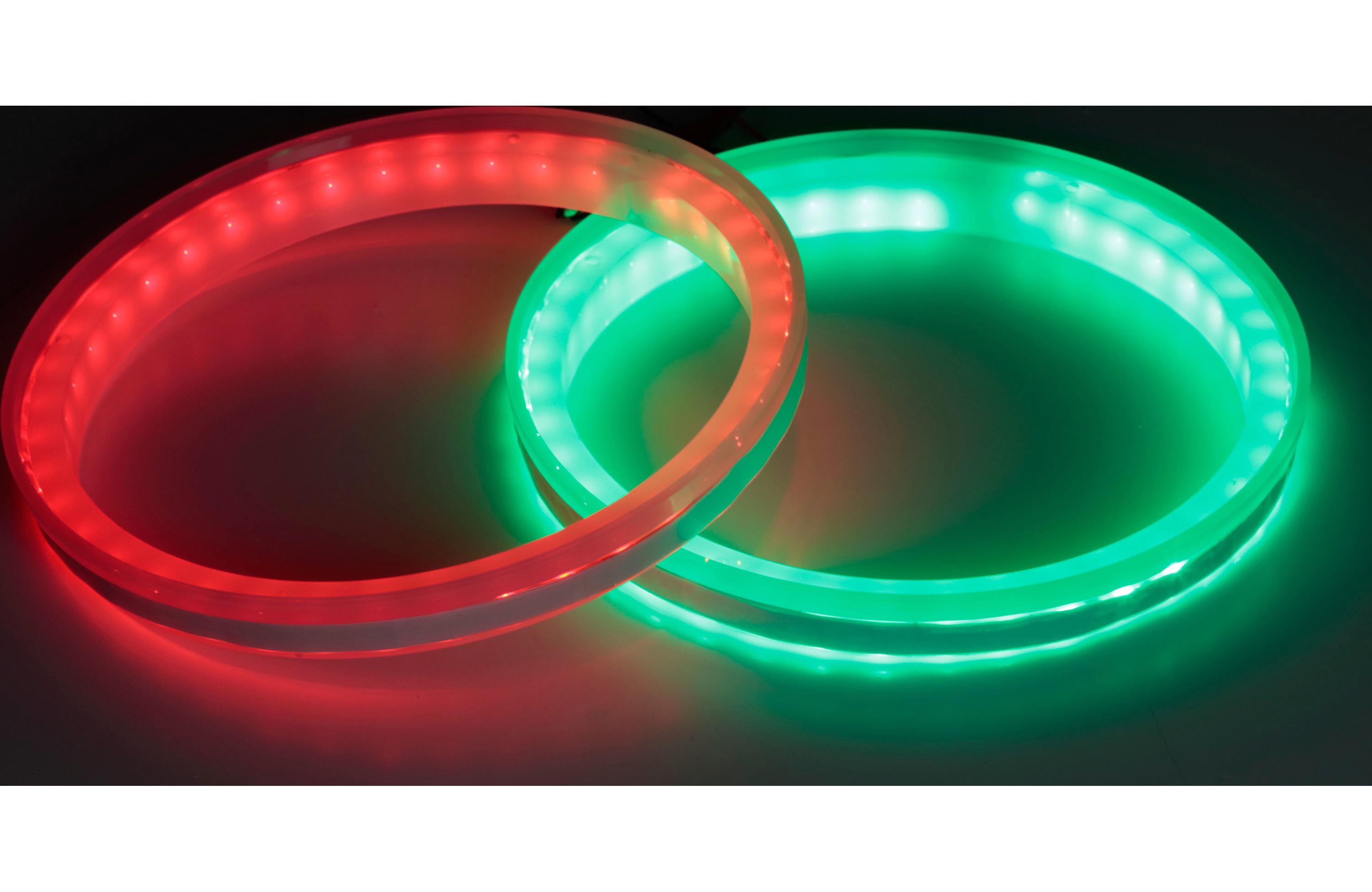 Kit De Anillos LED RGB Wet Sounds LED KIT REV8-RGB Para Bocinas De Torre Marina De 8" 