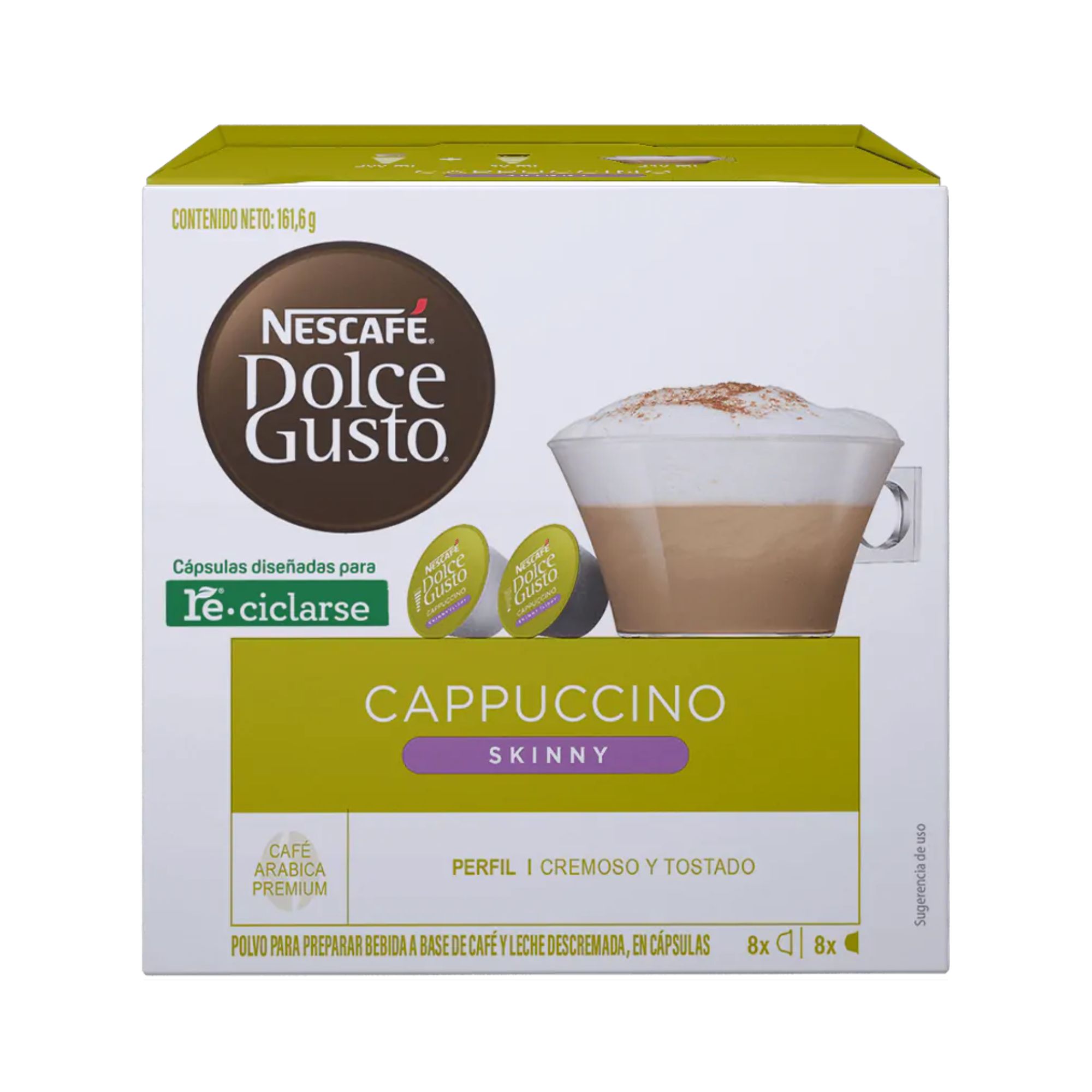 NESCAFÉ Dolce Gusto Cappuccino Skinny 16 Capsules –