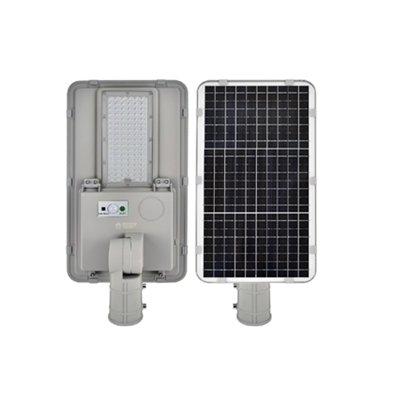 Lampara Solar Suburbana 1000w Alumbrado Público Sensor Mov Color Negro