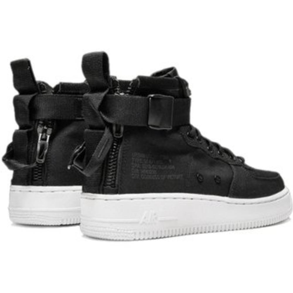 Tenis Nike SF Air Force Mid Negro de bota Unisex AJ0424-004