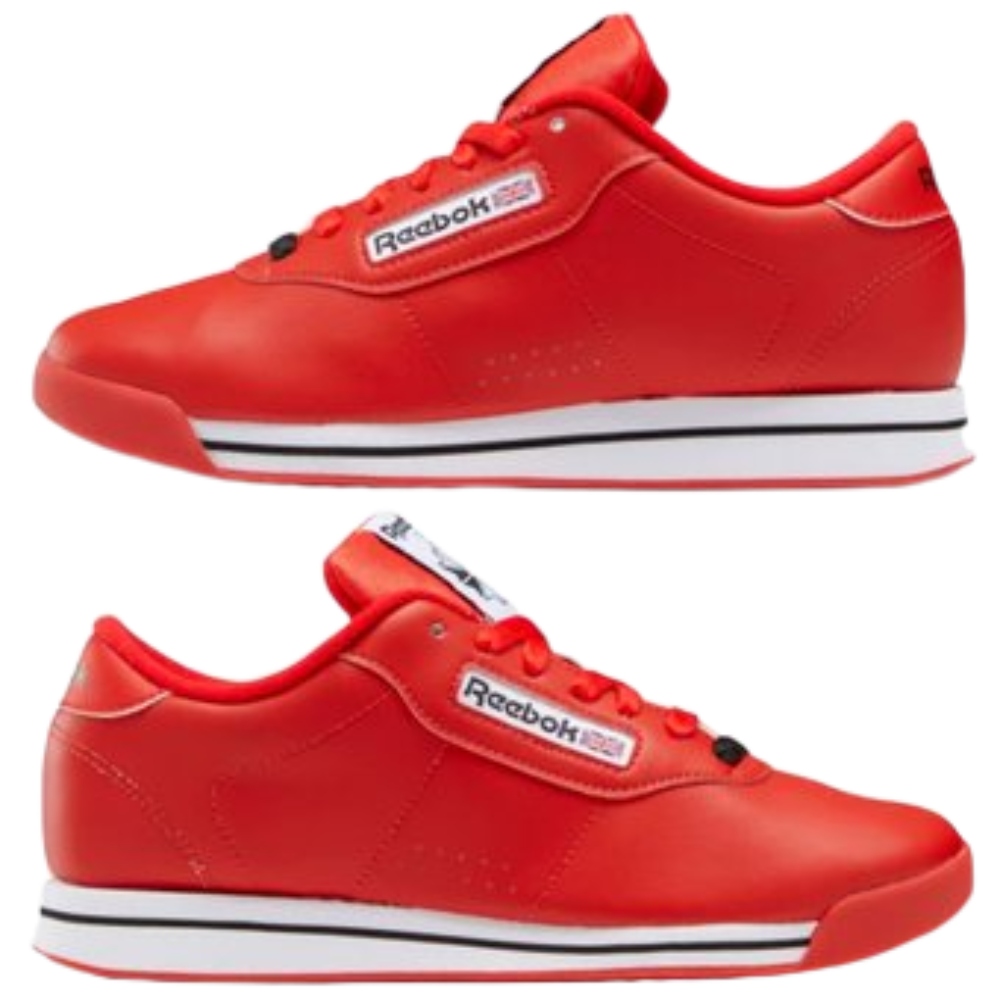 Tenis Reebok Princess color rojo unisex J95025