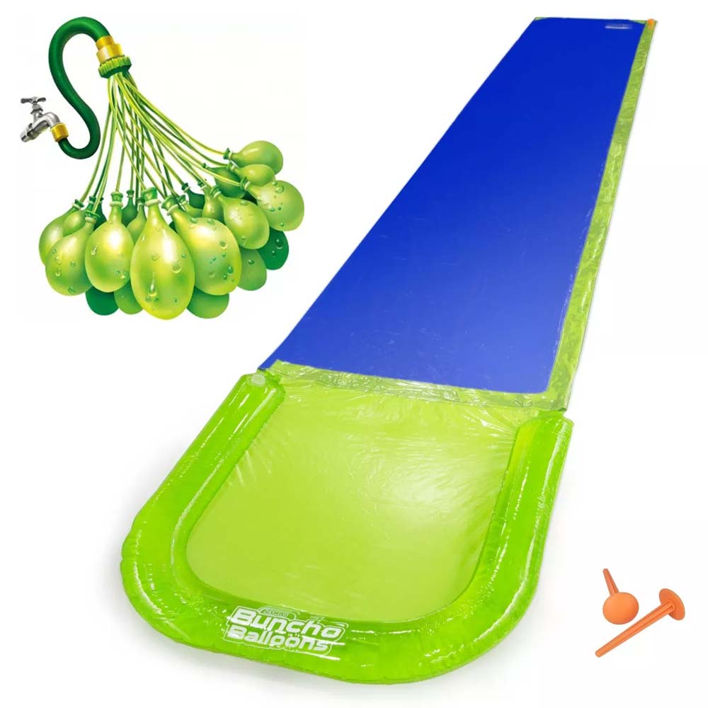 Tobogán De Agua Doble Linea, Zuru Buncho Balloons +165 Globo