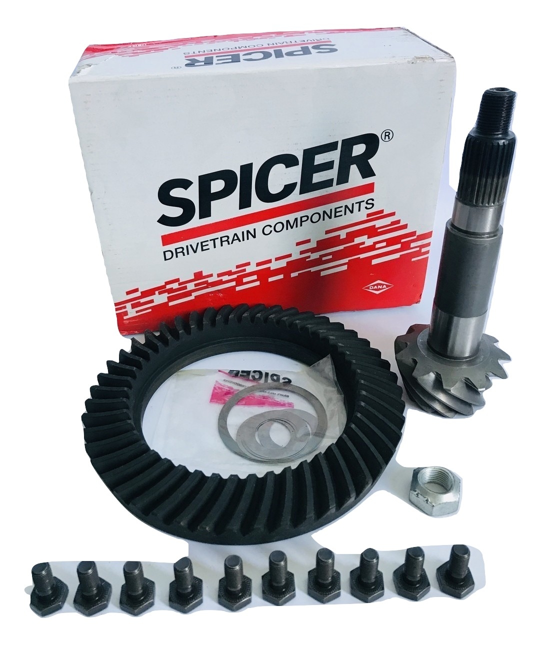 CORONA Y PIÑON PASO 47-11 DANA NISSAN NP300 Y D21 2.4L 1995-2014