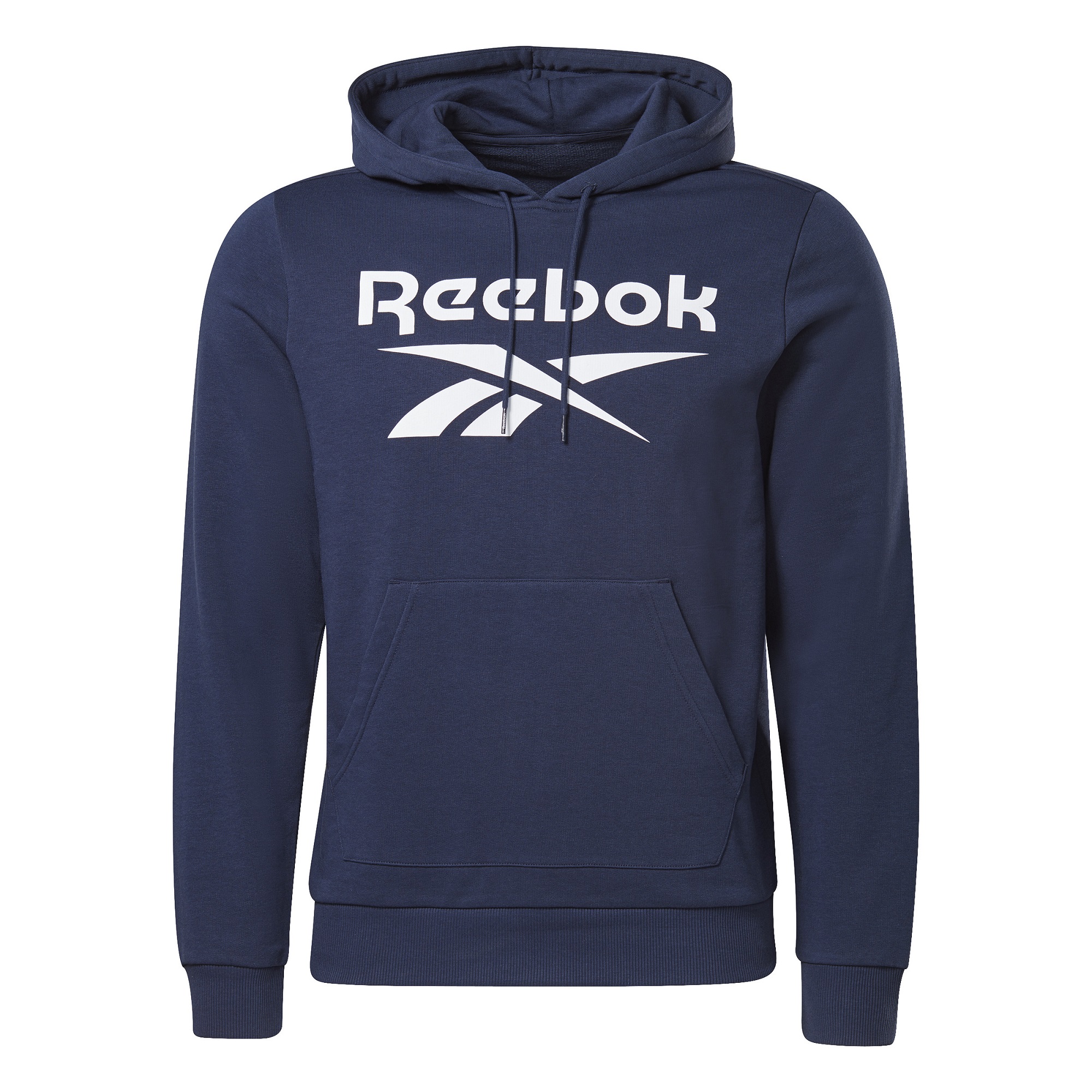 Sudadera Con Gorro Reebok Identity Big Logo Azul