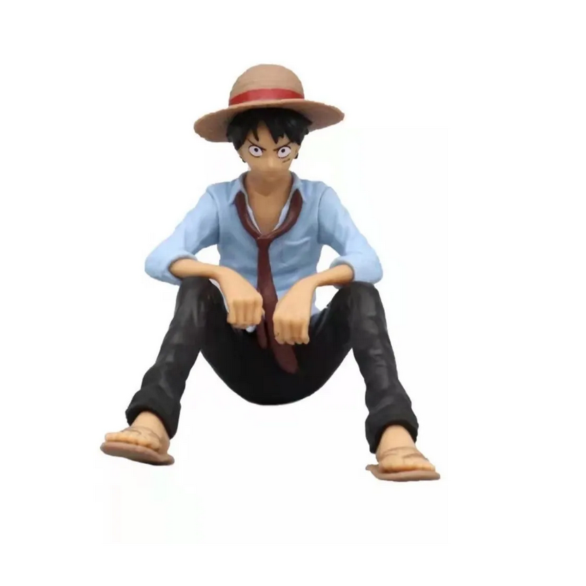 Juguete Muñeco Figura Monkey D. Luffy Sentado One Piece