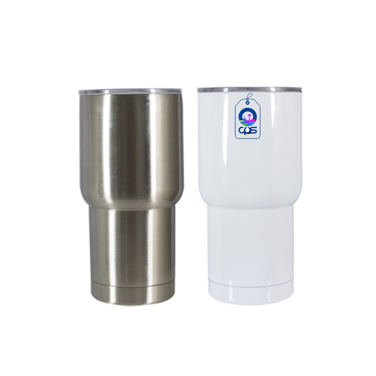 Vaso viajero de acero 20 oz. para sublimación (10 piezas)..