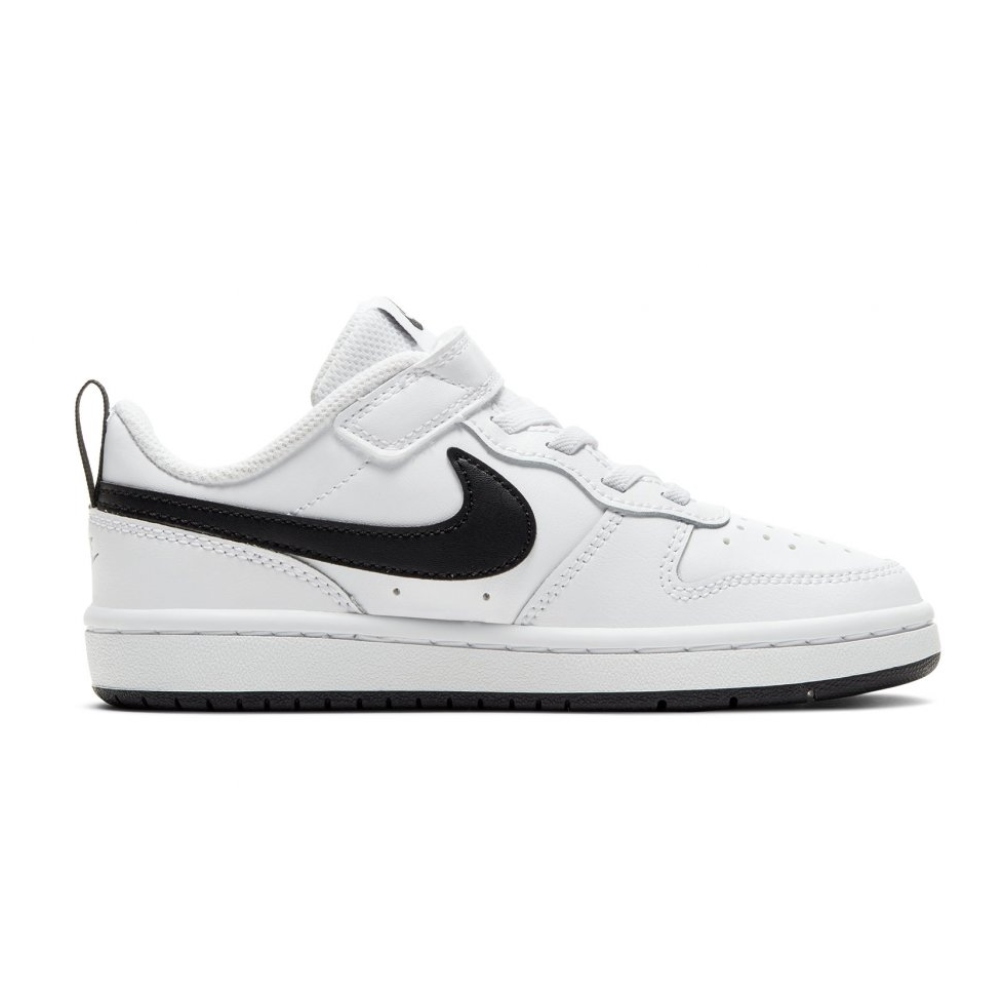 Tenis Nike de Niños Court Borough Low 2 blanco- Unisex bq5451-104