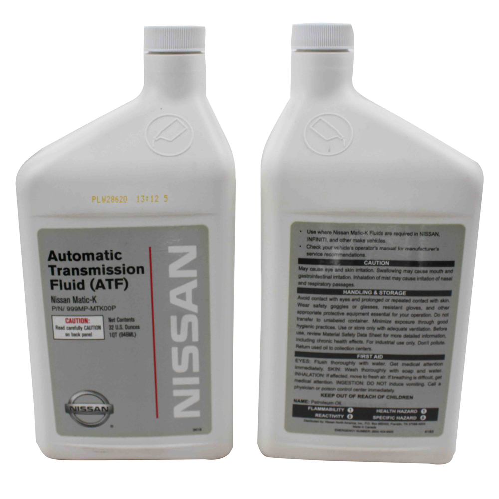 Aceite para transmisión automática ATF 1 lt original Nissan MATIC K