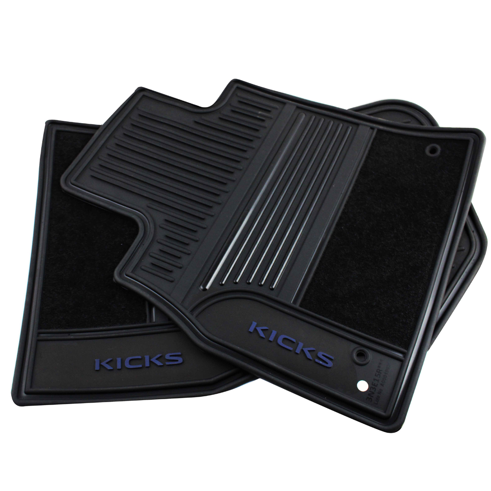 Tapetes De Uso Rudo Originales Nissan Kicks Azul 2016-2021