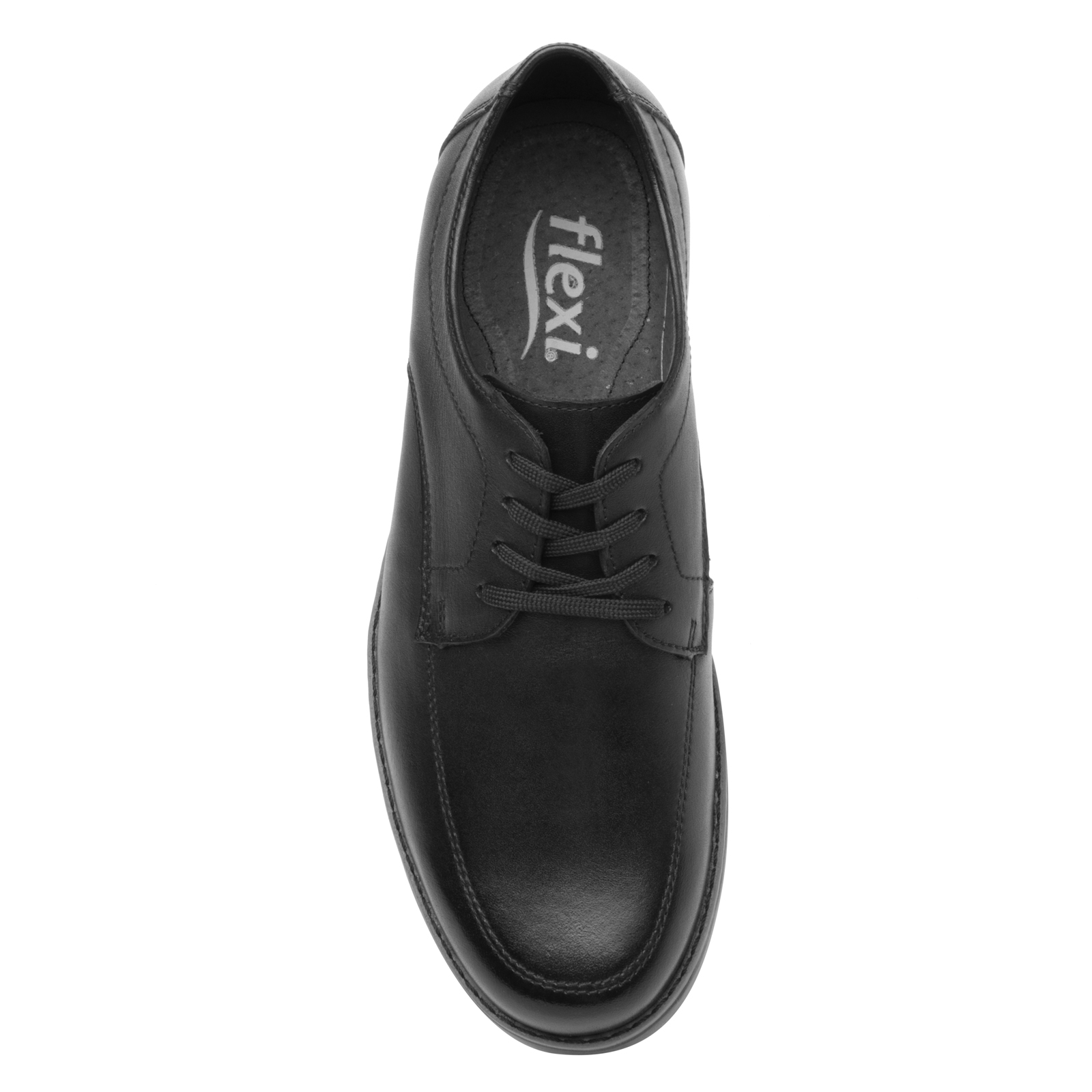 Zapatos Clásico Escolar Para Niños Flexi estilo Derby 50911 Negro