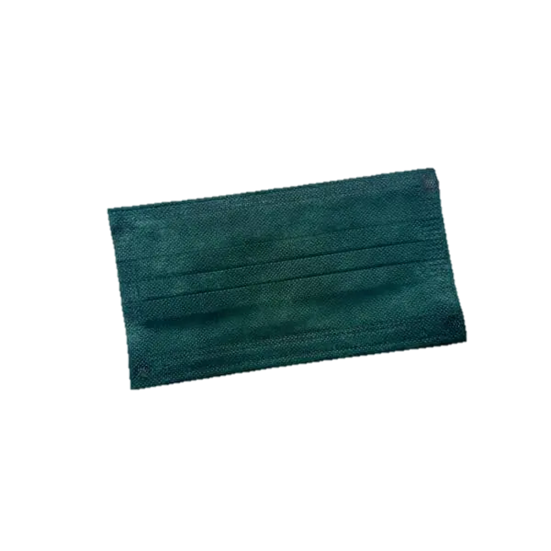 100 Cubrebocas Tricapa Quirúrgico 99% De Filtración Verde Militar