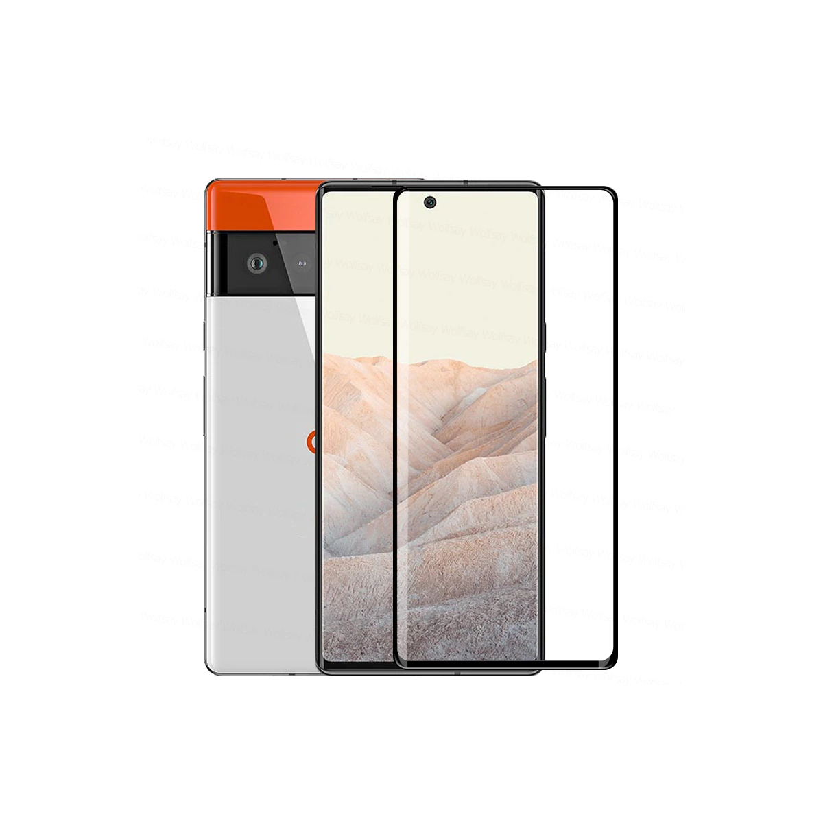 Google pixel 6 cristal templado grosor de o.18mm pegamento completo