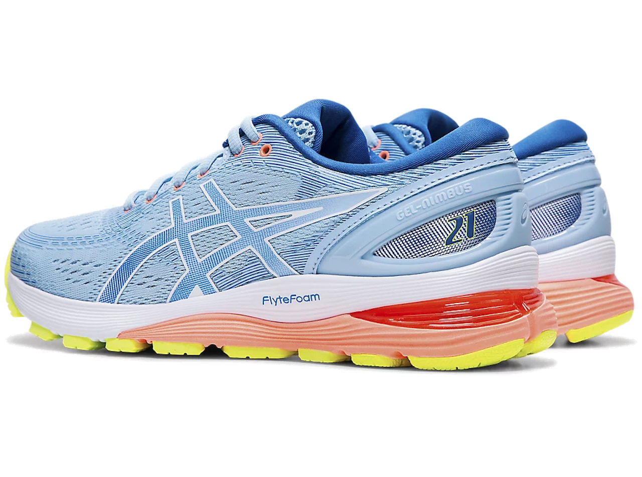 Tenis Mujer Asics Gel Nimbus 21 Supinador Neutral 1012A156 403