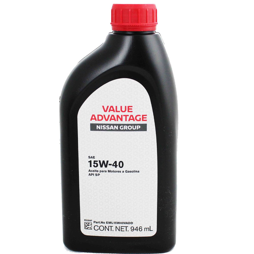 Aceite Sintético Para Motor Nissan Api Sn 5w30 946 Ml/ 1lt