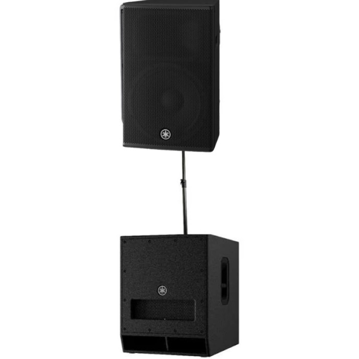 Torre Audio Yamaha Dhr15 Y Dxs15 Mkii 1000w 131db C/soporte