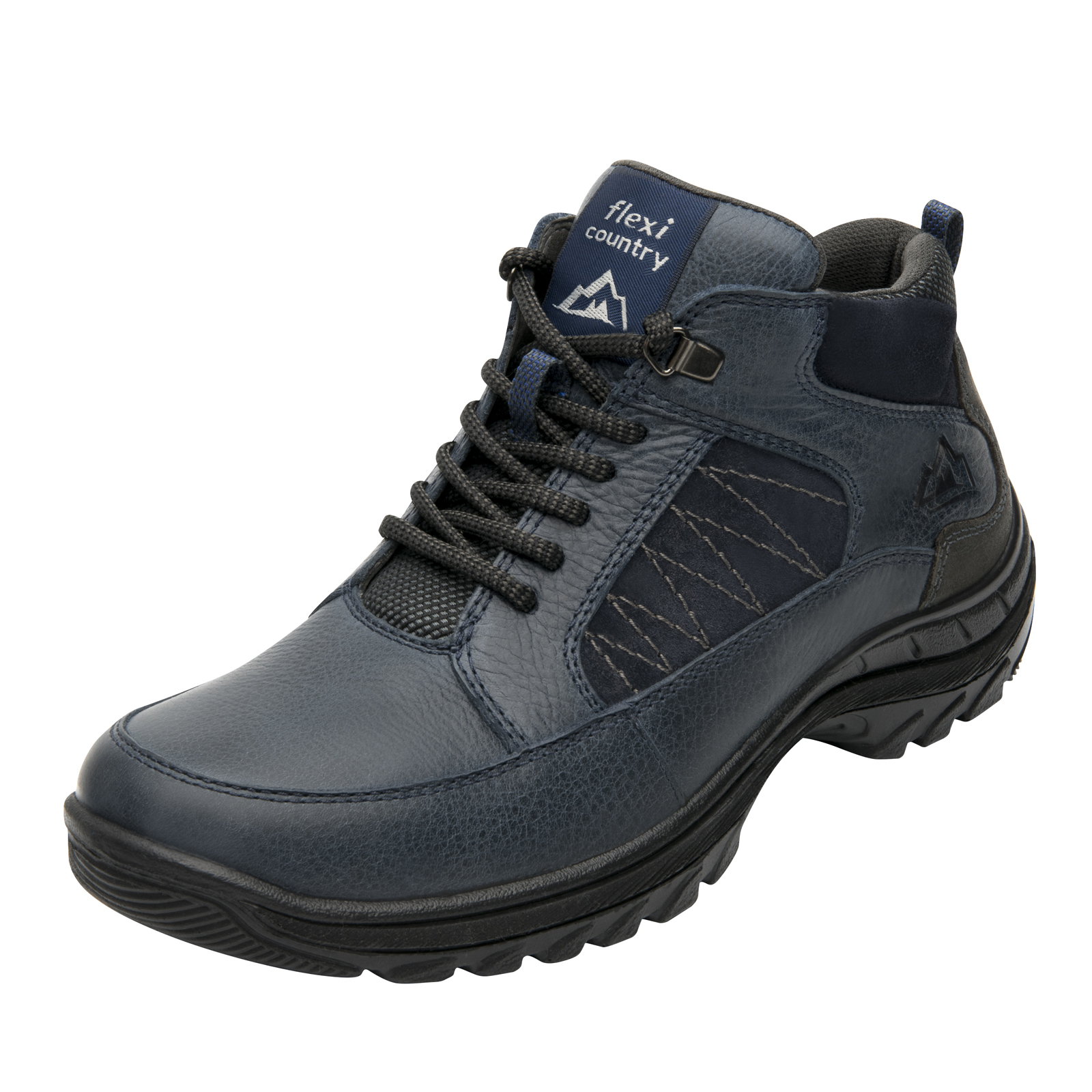 Botines Hombre Flexi Country Outdoor 66518 Azul Piel Original
