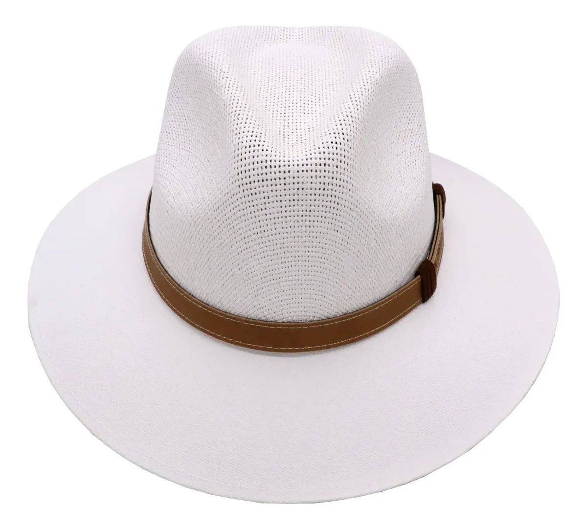 Sombrero Unisex Indiana Fresco Y Ligero Playa 100% Hecho En México Blanco 216