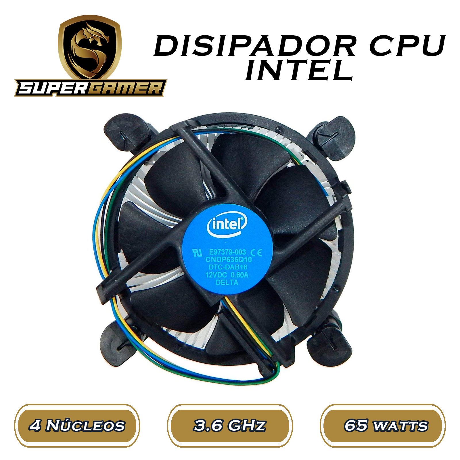 PC SUPERGAMER INTEL I3 10105 4.4 GHZ RAM 8GB SSD 120GB SG-IC059