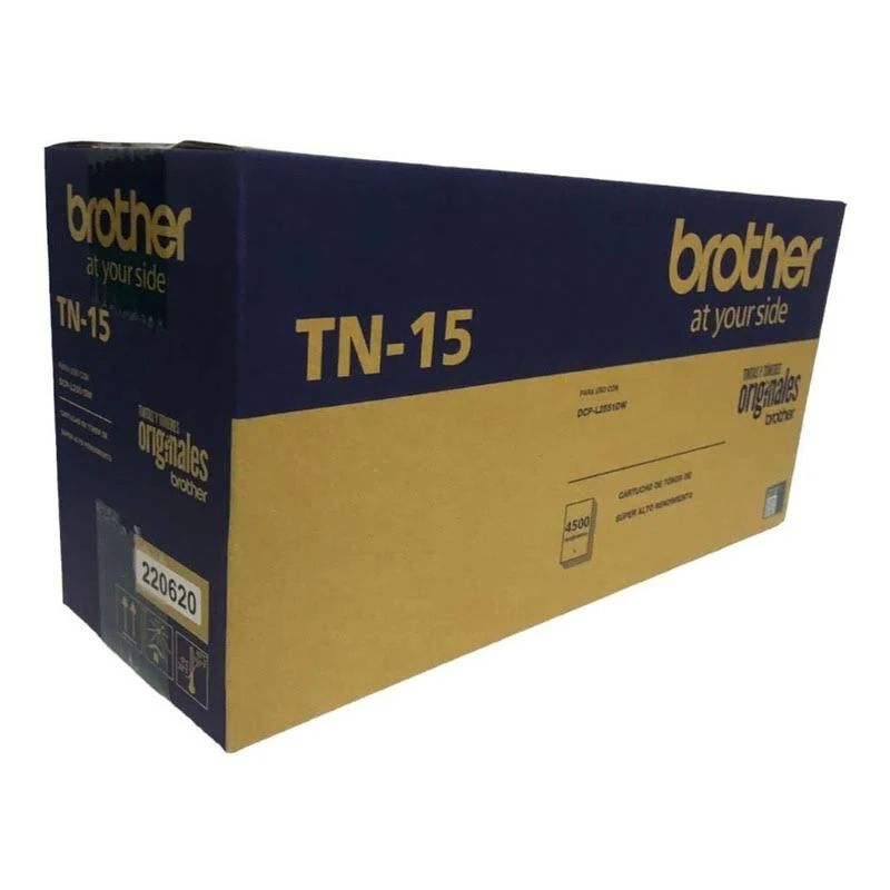 Toner Brother Tn15 Negro 4,500 Paginas
