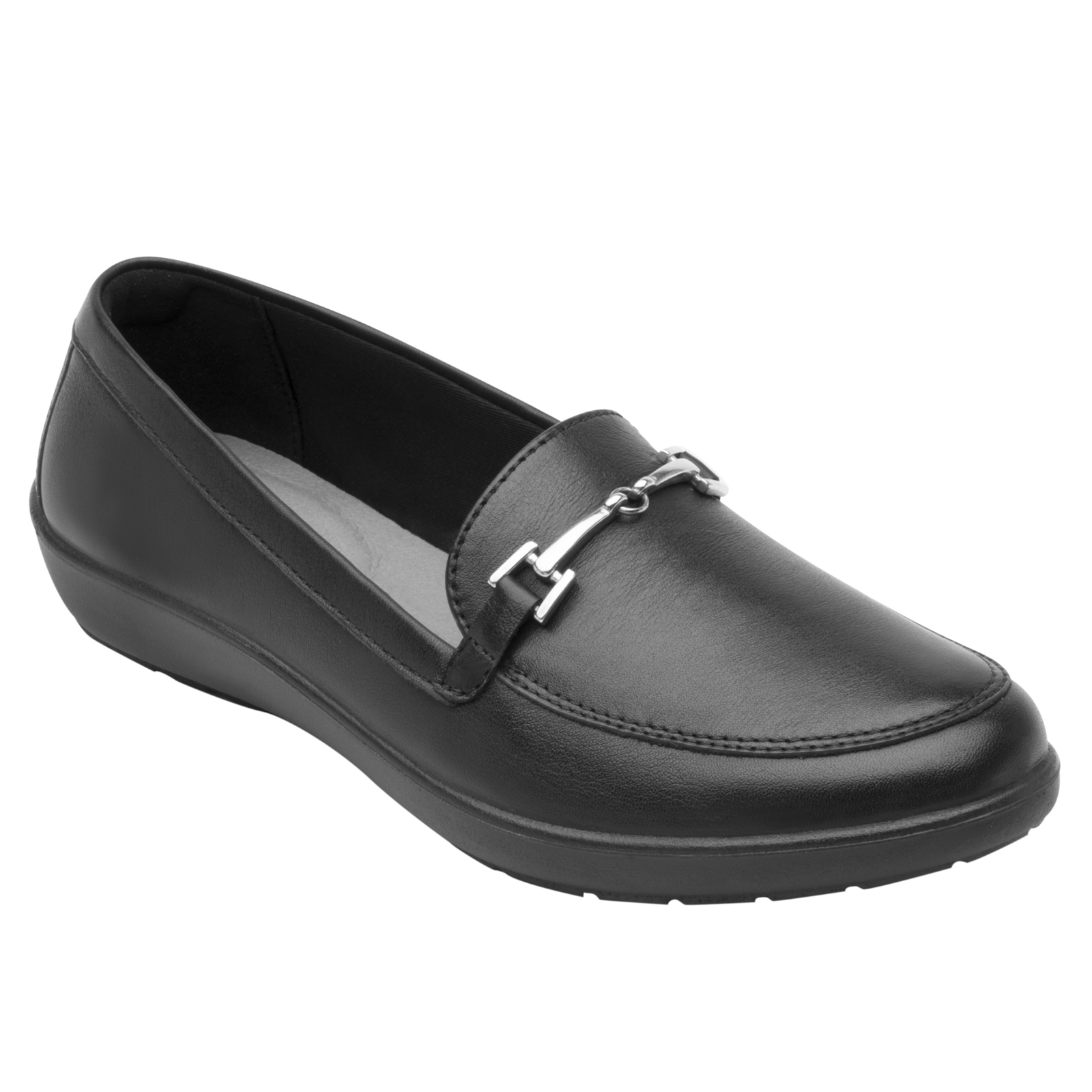 ZAPATO CLÁSICOS PARA MUJER CÓMODO FLEXI 101908 NEGRO WALKING SOFT