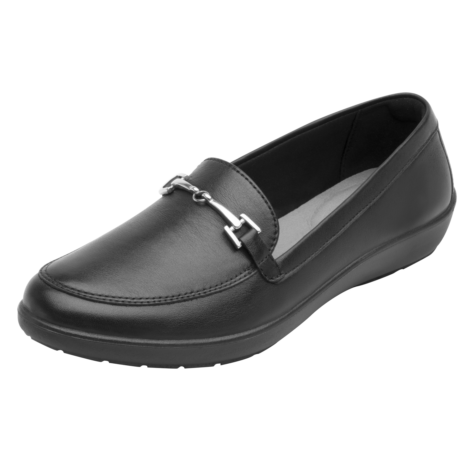 ZAPATO CLÁSICOS PARA MUJER CÓMODO FLEXI 101908 NEGRO WALKING SOFT