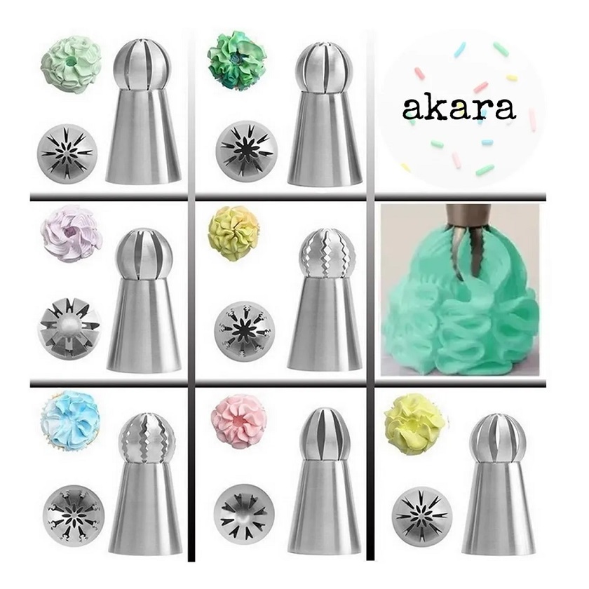 Kit De Duyas Rusas Esfera Globo Para Decoración De Pasteles