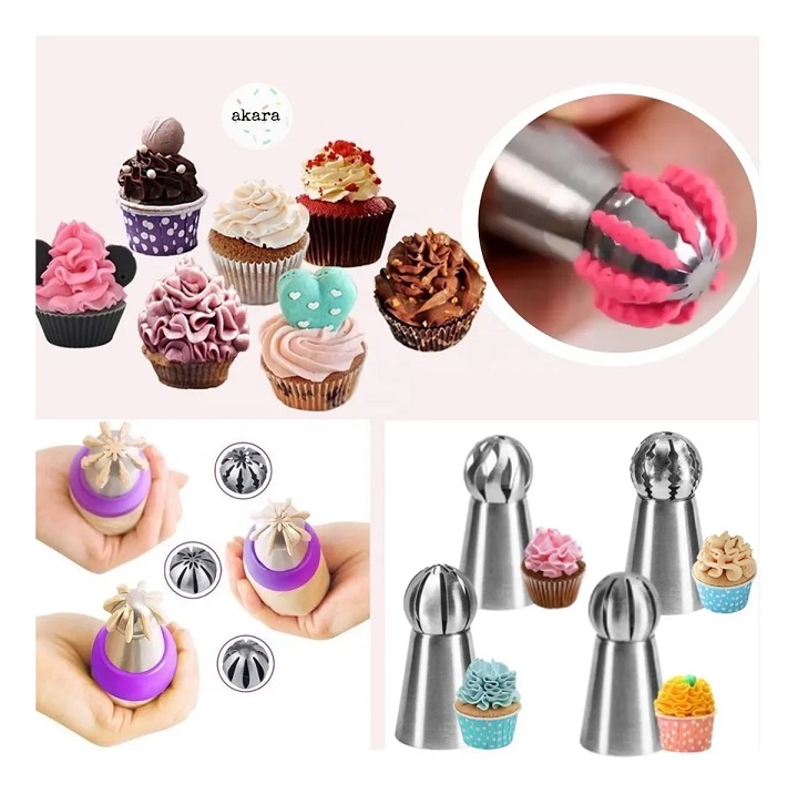 Kit De Duyas Rusas Esfera Globo Para Decoración De Pasteles