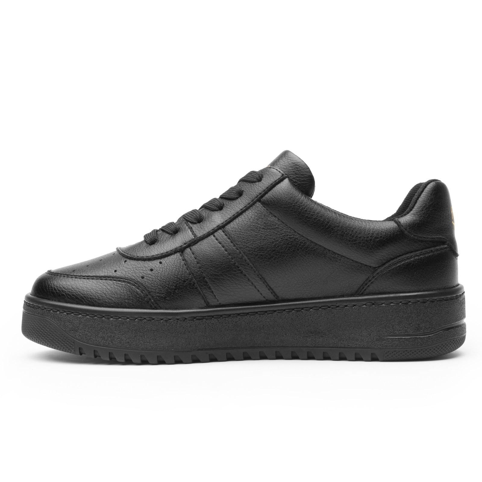 TENIS URBANOS  SUELA GRUESA FLEXI DE DAMA 103504 NEGRO ORIGINAL CASUALES