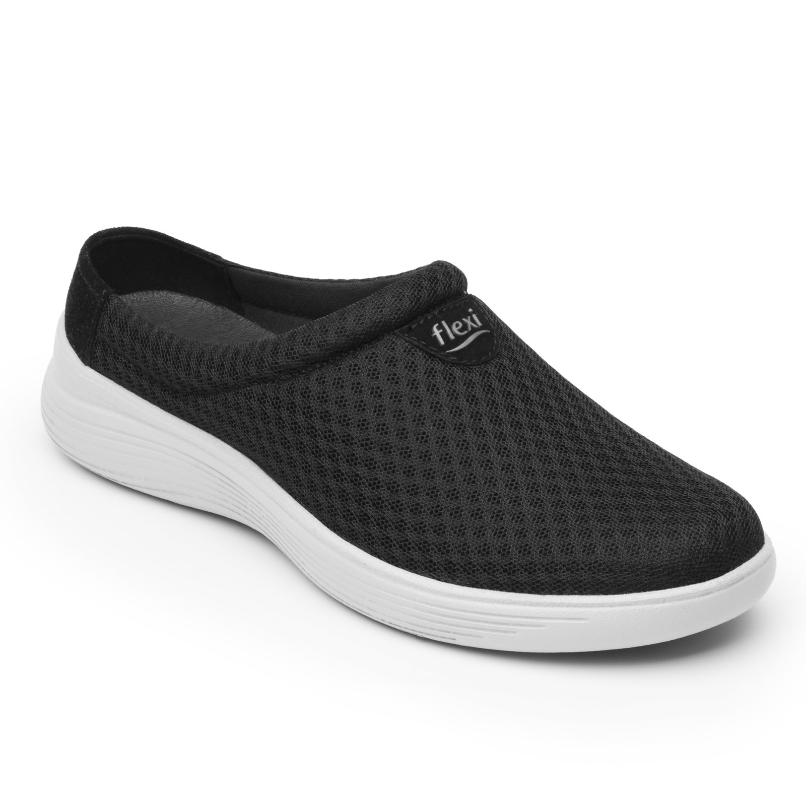 ZAPATOS PARA DAMA FLEXI ESTILO ZUECOS 104902 NEGRO ORIGINAL