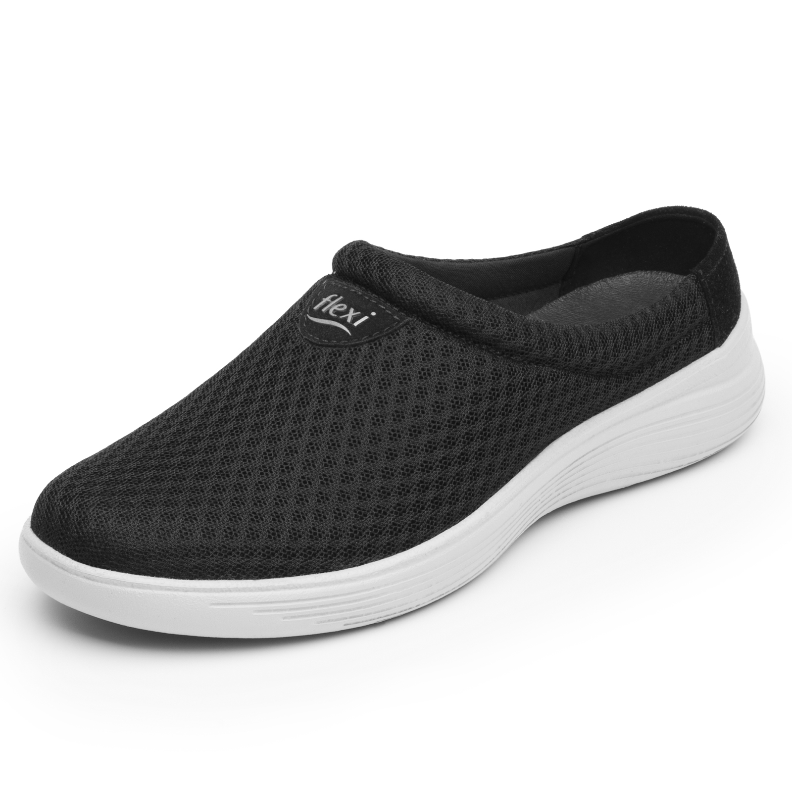 ZAPATOS PARA DAMA FLEXI ESTILO ZUECOS 104902 NEGRO ORIGINAL