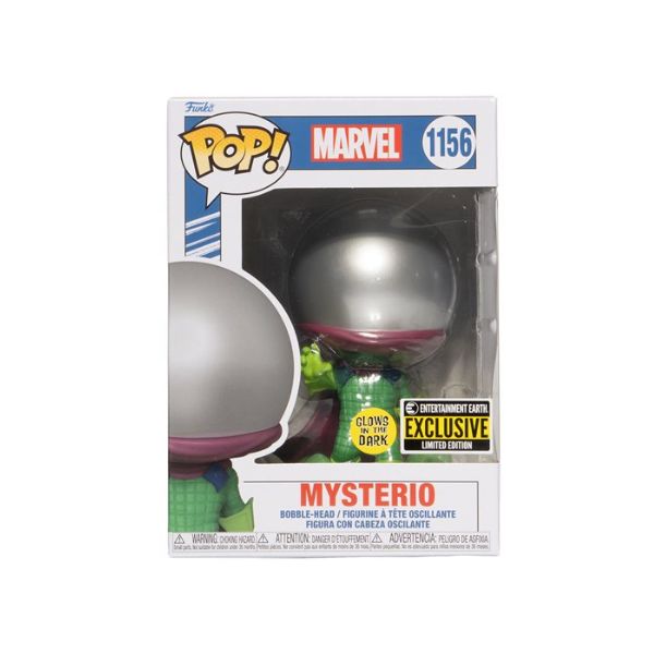 Marvel Mysterio 616 Glow Exclusivo EE Funko Pop Spiderman