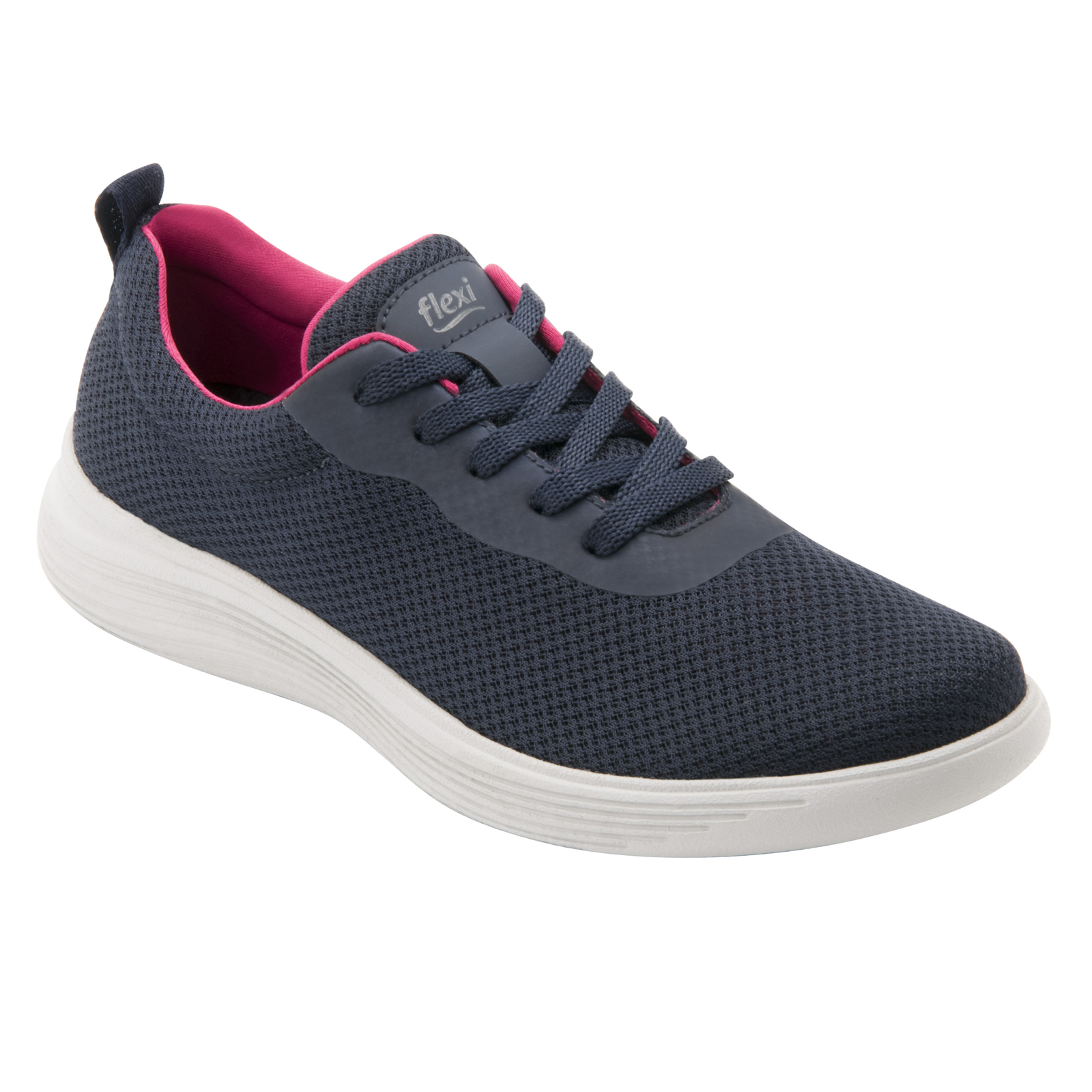 TENIS URBANOS DE DAMA FLEXI SUELA LIVIANA 104906 AZUL COMODO