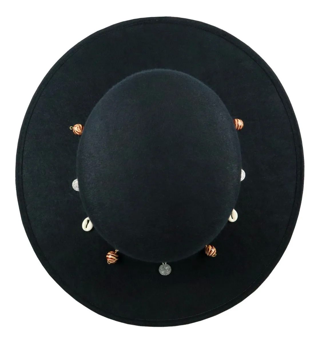 Sombrero Unisex Cordobés Dubetina Vintage Hípster  Tipo Español Negro 27