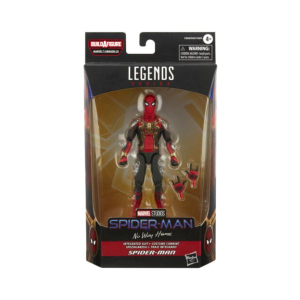 Spiderman 3 Marvel Legends Traje Integrado