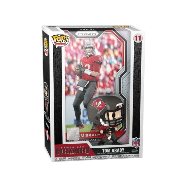 Tom Brady Funko Pop NFL Trading Card Figure