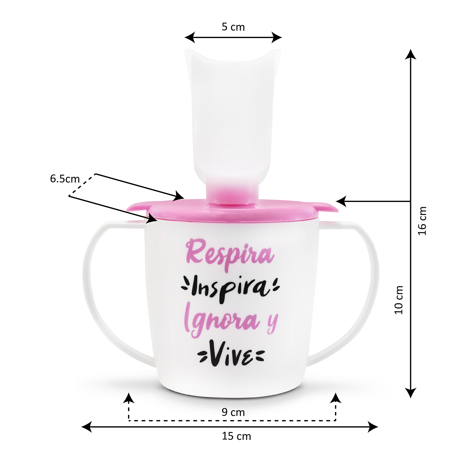 Taza Inhaladora Vapor Caliente Personal Sinusitis Congestion Gripa