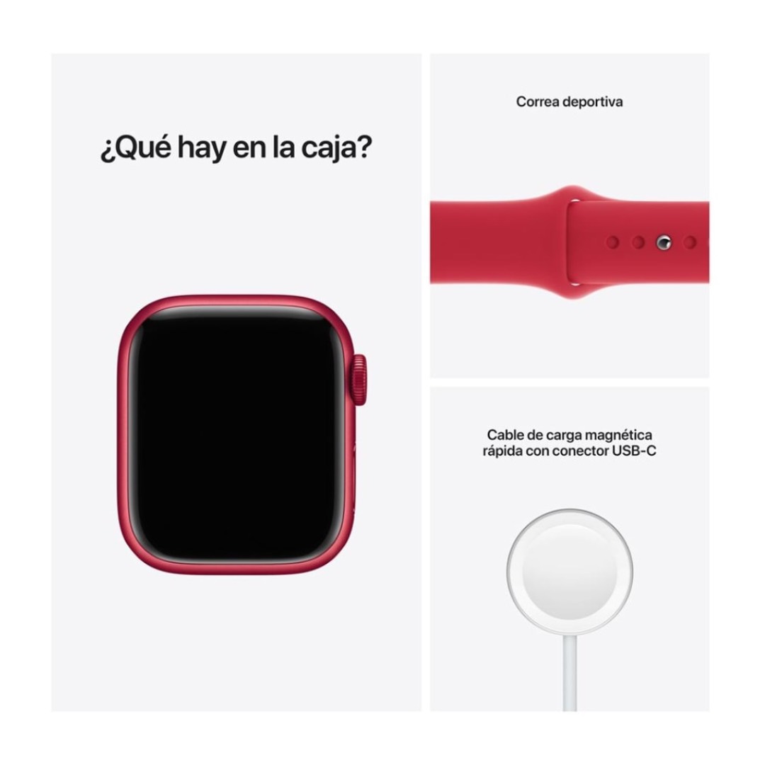 Apple Watch Series 7 45mm (GPS) Product Red (Reacondicionado grado A)