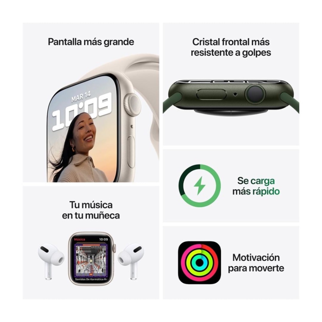 Apple Watch Series 7 45mm (GPS) Product Red (Reacondicionado grado A)