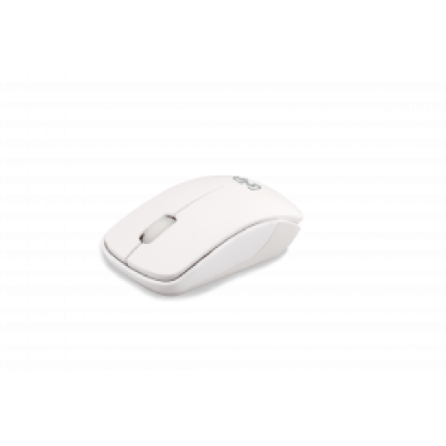 Kit de teclado y mouse inalámbrico compacto Ghia GT4000WG blanco