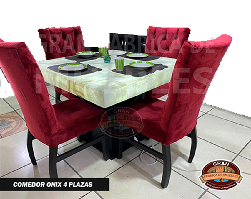 Comedor Cubierta Onix 4 Plazas