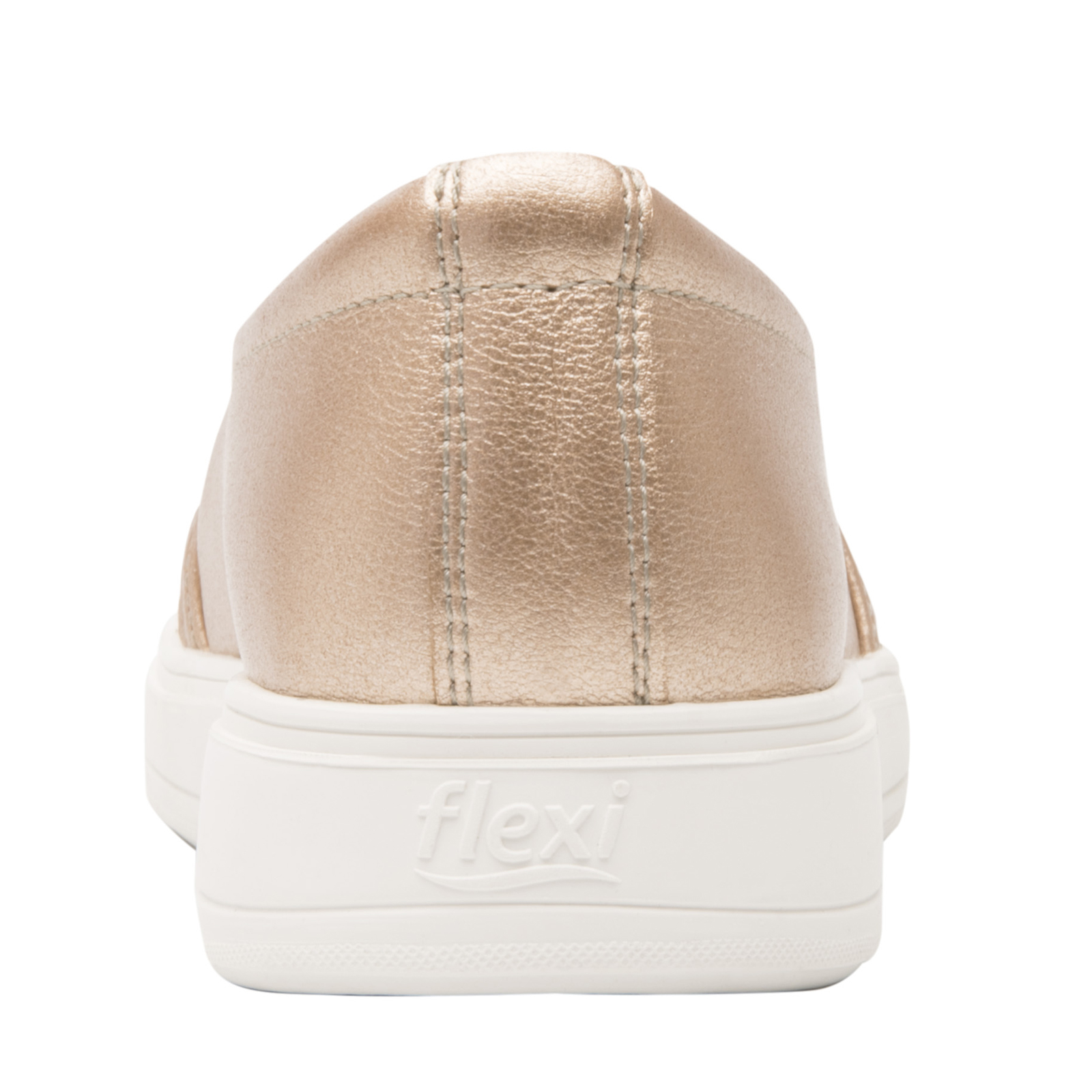 TENIS MODERNO PARA DAMA URBANO FLEXI 107705 ORO ORIGINALES