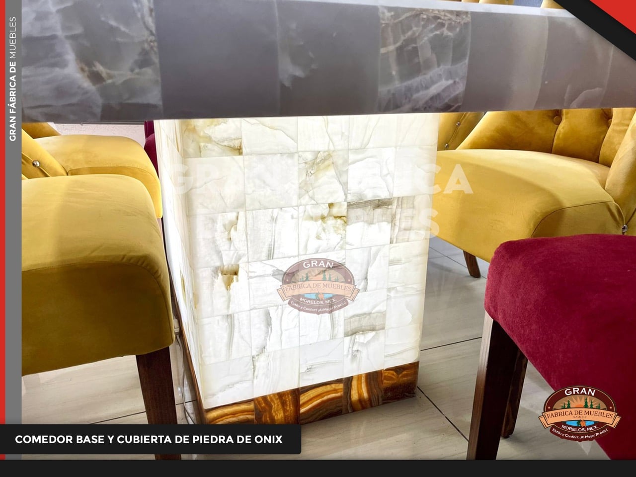 Comedor 6 Plazas B/C Onix 