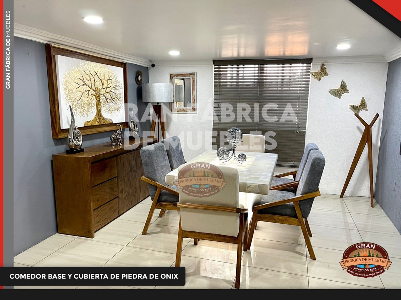 Comedor 6 Plazas B/C Onix 